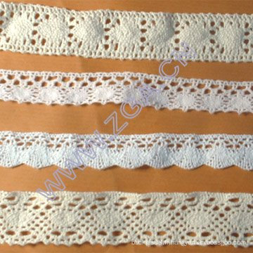 Dentelle de coton pour le vêtement de mode